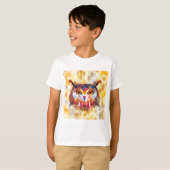 魔法フクロウ Tシャツ (正面フル)