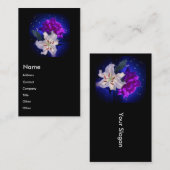 魔法フラワーズ名刺 名刺 (正面/裏面)