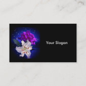 魔法フラワーズ名刺 名刺 (裏面)