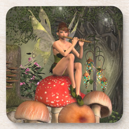 魔法フルート奏者 コースター (正面)