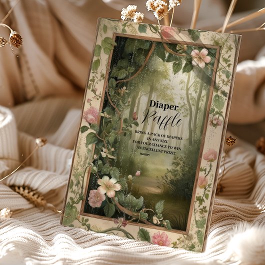 魔法フローラフォレストラッフルおむつ エンクロージャーカード