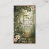 魔法フローラ林本ベビー エンクロージャーカード (正面)