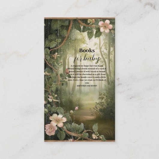 魔法フローラ林本ベビー エンクロージャーカード (正面)