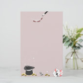 魔法ブックインサートレッドアブラ・カダ・ブラ文房具 便箋 (スタンド正面)