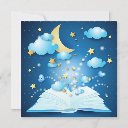 魔法ブック、招待 招待状 (正面)