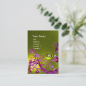 魔法ベリーモノグラムジェムトパズイエロー 名刺 (スタンド正面)