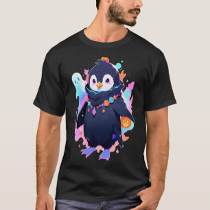 魔法ペンギンのウィザード – 愛らしいファンタジーペンギン Tシャツ