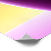 魔法ボトル |溶岩ランプ |グラデーション | AI ポスター (角)