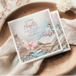 魔法ボホストーリーブックベビーシャワー スタンダードカクテルナプキン