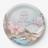 魔法ボホストーリーブックベビーシャワー ペーパープレート (正面)
