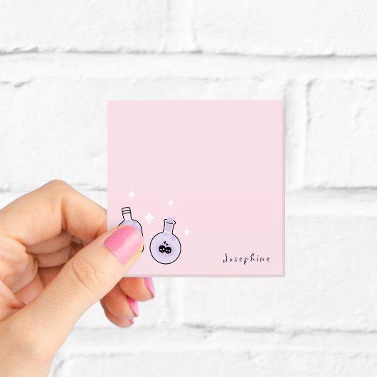 魔法ポションピンクと紫 ポストイット