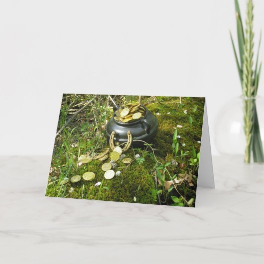 「魔法ポットの金ゴールド!」 カード (正面)