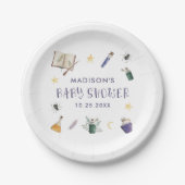 魔法ポーションお洒落ハロウィーンベイビーシャワー ペーパープレート (正面)