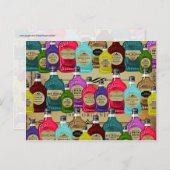 魔法ポーション薬用ハロウィントニックボトル ポストカード (正面/裏面)