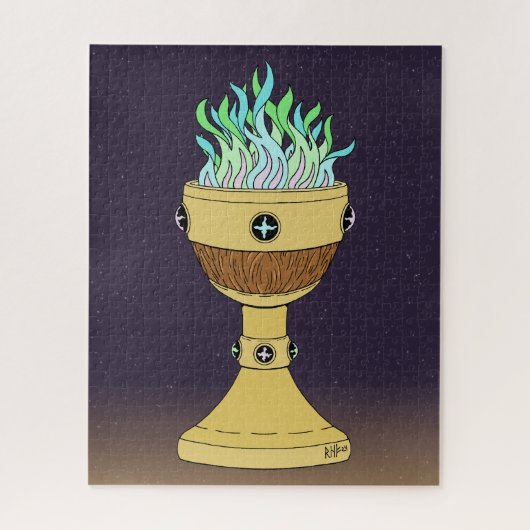 魔法ポーションMazerとChaliceコンボ ジグソーパズル (縦)