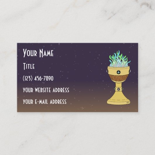 魔法ポーションMazerとChaliceコンボ 名刺 (正面)