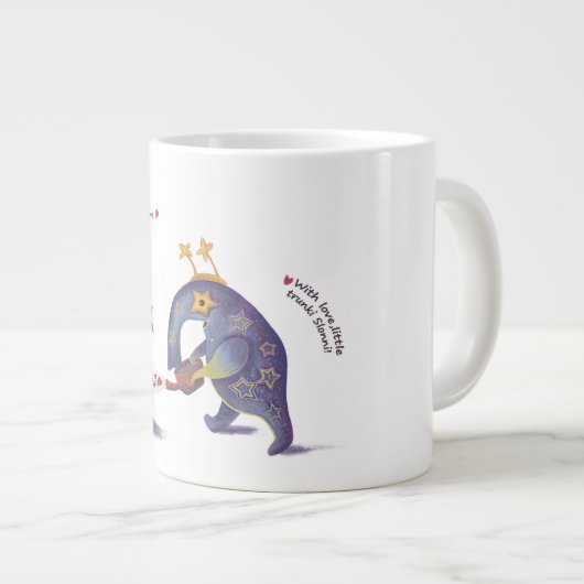 魔法マグとウィッシュスペシャルティマグ ジャンボコーヒーマグカップ (正面右)