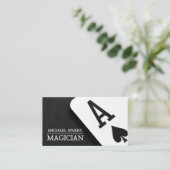 魔法マジシモダンャンカードトランプのポーカーエンターテイメント 名刺 (スタンド正面)