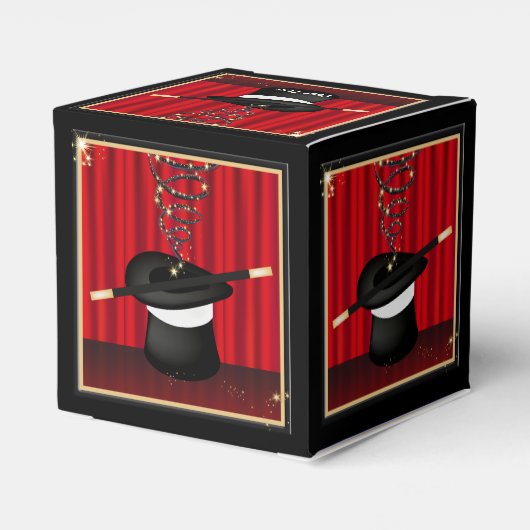 魔法マジシャンイベントカスタムパーティーフェイスボックス フェイバーボックス (裏面サイド)