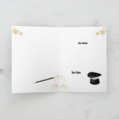 魔法マジシャンカスタム挨拶 カード (内部)