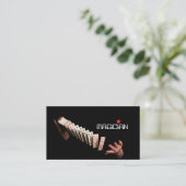 魔法マジシャンカードトランプのポーカートリックエンターテイメント 名刺 (スタンド正面)