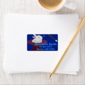 魔法マジシャンバースデーパーティー住所 シール (インサイチュ)