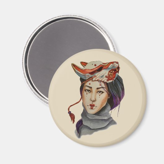 魔法マスク マグネット (正面/裏面)