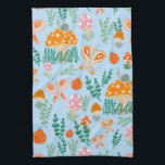 魔法マッシュルームかわいい蝶カタツムリ キッチンタオル<br><div class="desc">このパターンが好きお洒落だ。自分の文字を好カスタマイズきに追加もしする。私の店で一致するアイテムや他のパターンをチェックする。感謝していショッピングだ！</div>