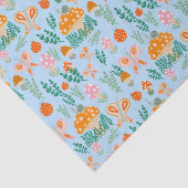 魔法マッシュルームかわいい蝶カタツムリ 薄葉紙 (詳細)