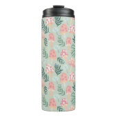 魔法マッシュルームの森のパターン タンブラー (正面)