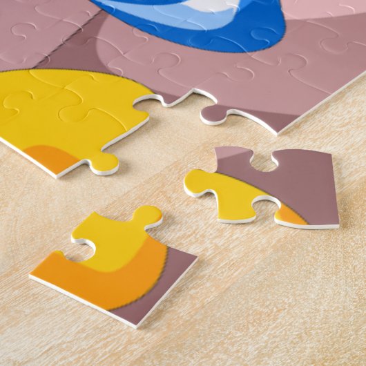 魔法マッシュルームカテドラルサンダー_コーブ ジグソーパズル (側面)