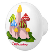 魔法マッシュルームカテドラルサンダー_コーブ セラミックノブ (右)