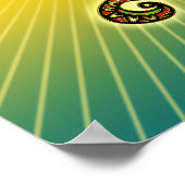 魔法マッシュルームサイケデリック- ポスター (角)