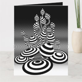 魔法マッシュルーム大型挨拶カード カード