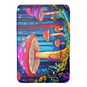 魔法マッシュルーム経路デザイン バスマット (正面縦)