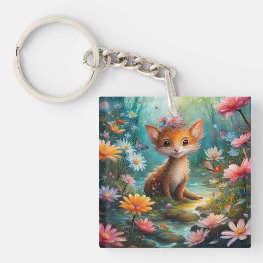 魔法マッシュルーム キーホルダー (正面)