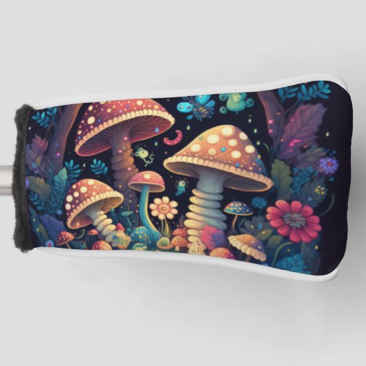 魔法マッシュルーム ゴルフヘッドカバー (正面)