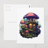 魔法マッシュルーム ポストカード (正面/裏面)