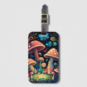 魔法マッシュルーム ラゲッジタグ (正面縦)
