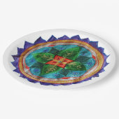 魔法マンダカスタムラ紙プレート9イン ペーパープレート (アングル)