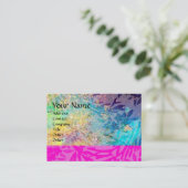 魔法マートル/きらめく金ゴールド反射 名刺 (スタンド正面)