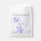 魔法マーメイドテーマバースデーパーティー フェイバーバッグ (正面)