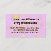 魔法ミキシングスプーン料理ベーキング名刺… 名刺 (裏面)