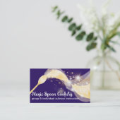 魔法ミキシングスプーン料理ベーキング名刺… 名刺 (スタンド正面)