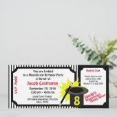 魔法ミー誕生日レッド 招待状 (スタンド正面)