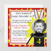 魔法ミー誕生日 招待状 (正面/裏面)