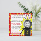 魔法ミー誕生日 招待状 (スタンド正面)