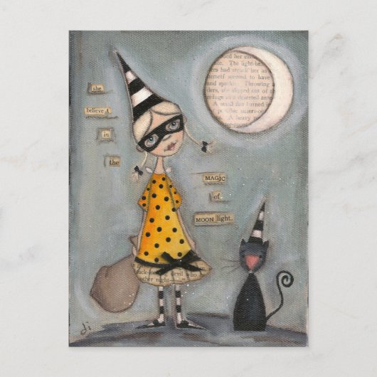 魔法ムーンホリデーポストカード シーズンポストカード (正面)