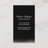 魔法メイドサービスバラ金ゴールドハウスクリーニング 名刺 (裏面)