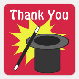 魔法メマジシャンズハット スクエアシール